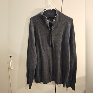 Glyder Mens XL Gray 1/4 Zip Pullover